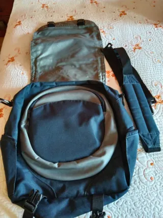 Bolso Maletín Pull&Bear Azul oscuro