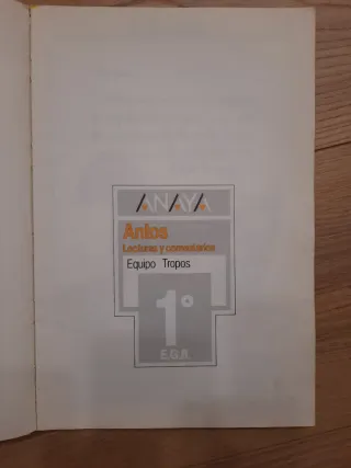 Libro de lectura anaya antos 1