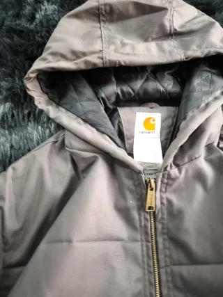 Chaqueta Carhartt con capucha gris
