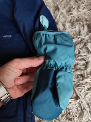 Tuta da neve bimbo Wedze blu