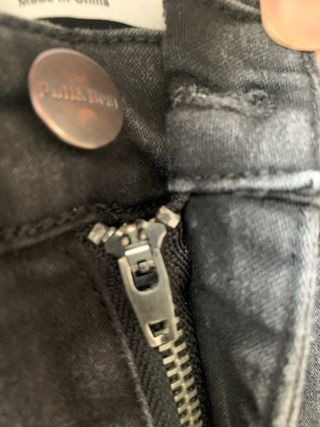 Pantalón vaquero negro Pull&Bear