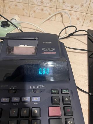 Calcolatrice Casio DR-520TER Euro & Tax