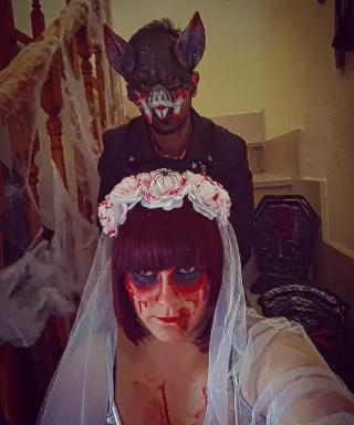 Disfraz Novia Shein Talla M/L