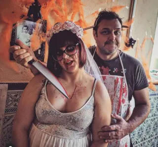 Disfraz Novia Shein Talla M/L