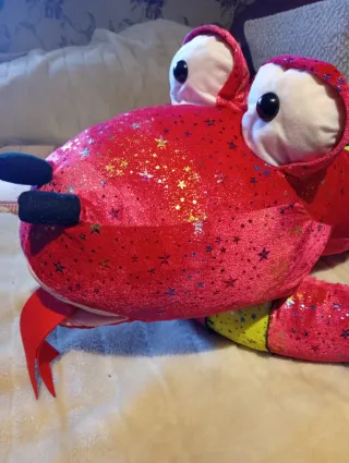 Gran Serpiente Peluche Brillante