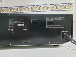 Lettore cassette Sony doppio deck