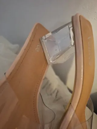 Chanclas Vance Verano Beige Transparentes