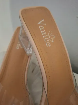 Chanclas Vance Verano Beige Transparentes