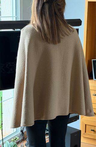 Capa Lana y Alpaca T.42 Beige