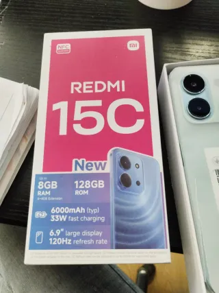 Xiaomi Redmi 15C 128GB + Auriculares Honor Choice