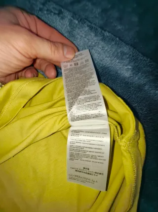 Camiseta Armani Exchange Amarilla Talla M