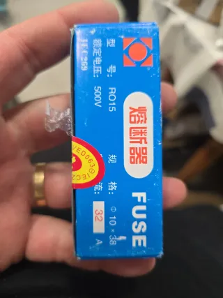 60 Fusibles RO15 RT18 RT14 32A 500V