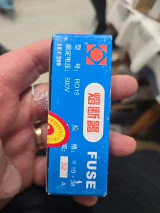 60 Fusibles RO15 RT18 RT14 32A 500V