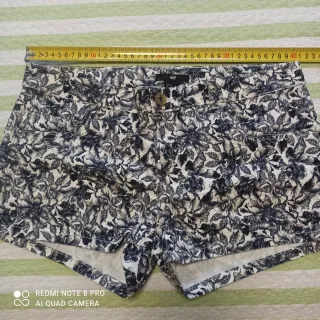 Lote short y top encaje