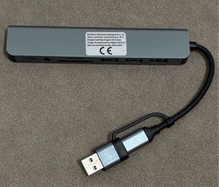 Dispositivo portátil adaptador múltiples puertos