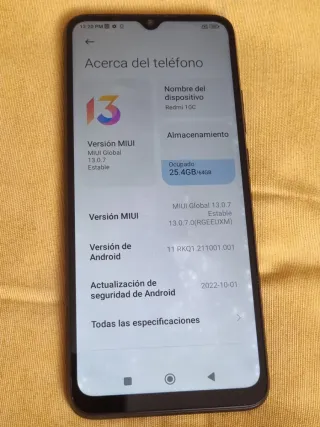 Xiaomi Redmi 10C Nero