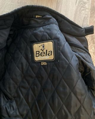 Chaqueta Moto Bela T50 Negra Roja