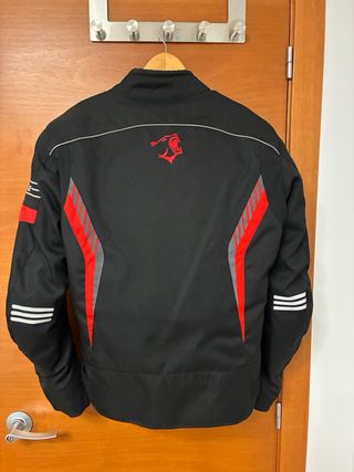 Chaqueta Moto Bela T50 Negra Roja