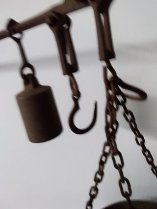 Báscula Romana Siglo XIX-XX