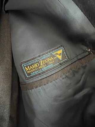 Americana Mario Zegna Lana y Cachemira Talla 44