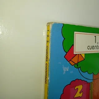 Libro infantil 1, 2, 3, cuenta conmigo