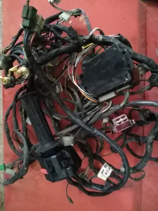 Kawasaki GPX 600 Sportbike Azul/Blanco