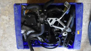 Kawasaki GPX 600 Sportbike Azul/Blanco