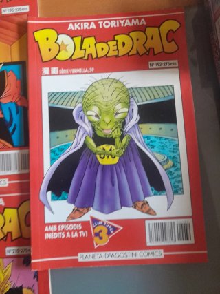 Comics bola de drac serie vermella