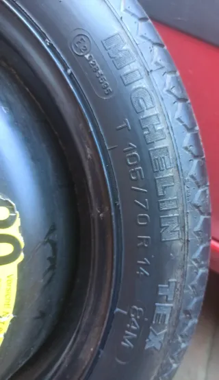 Rueda de repuesto "galleta" R13 4x100 - VAG, Hyund