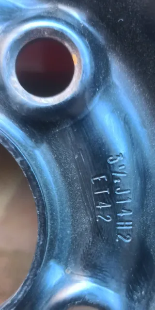 Rueda de repuesto "galleta" R13 4x100 - VAG, Hyund