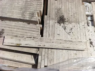 Rodapié Travertino 60x7x2