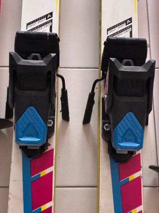 Sci vintage Fisher con bastoncini