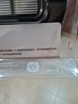 Filtros Aspiradora AEG Tornado y Zanussi