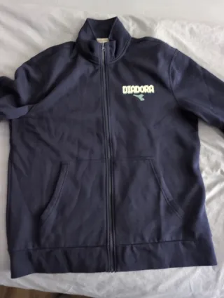 Sudadera Diadora Azul Talla XL