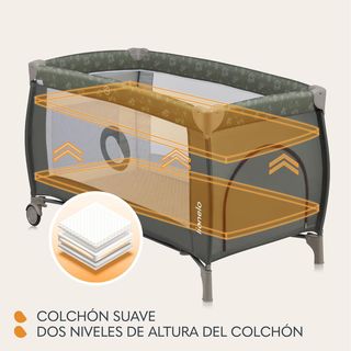 Cuna de viaje Lionelo Sven Plus 0-36M