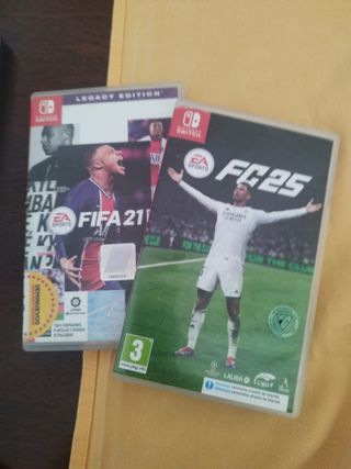 FC 25 Nintendo Switch + regalo FC 21