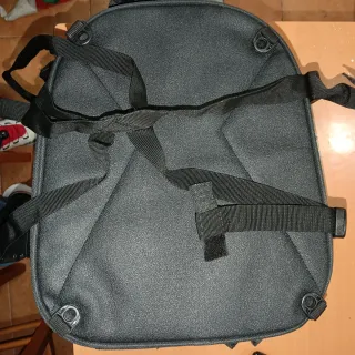 Mochila Trasera Moto Laico Bear Negra