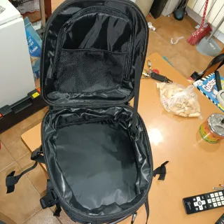 Mochila Trasera Moto Laico Bear Negra