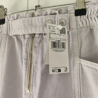 Pantalones vaqueros Mango morados