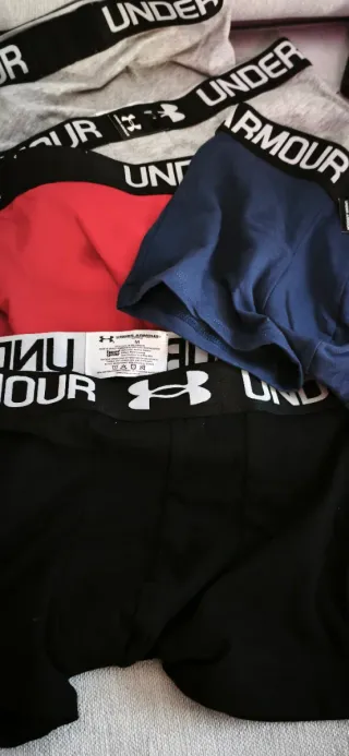 5x Boxer Under Armour Slim Fit Talla M