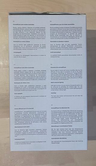 Difusor Aromaterapia Terpenic Bruma