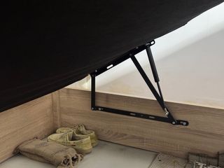 Canapé abatible matrimonial madera y tela