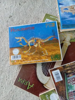 Puzzles 3D Madera Varios Modelos