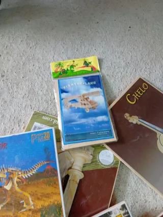 Puzzles 3D Madera Varios Modelos