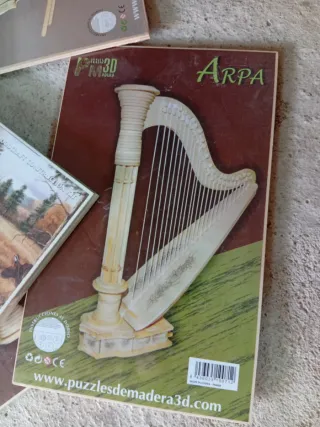 Puzzles 3D Madera Varios Modelos