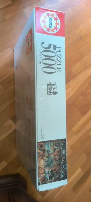 Puzzle Educa 5000 Piezas Le nozze di Psiche Cupido