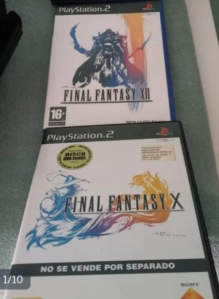 Videojuegos Final Fantasy X, XII PS2