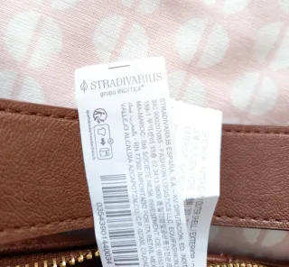 Bolso Saco Marrón Stradivarius Nuevo