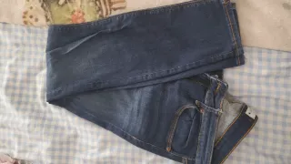 Vaqueros Zara Mujer Azul