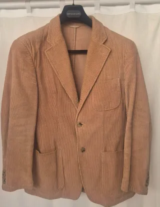 Americana de pana 48 Purificacion Garcia. Elegante